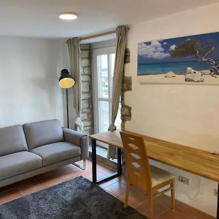 4 Betten In 3-zimmer-wohnung Mit Wlan Tv Und Garten 公寓 施维贝丁根